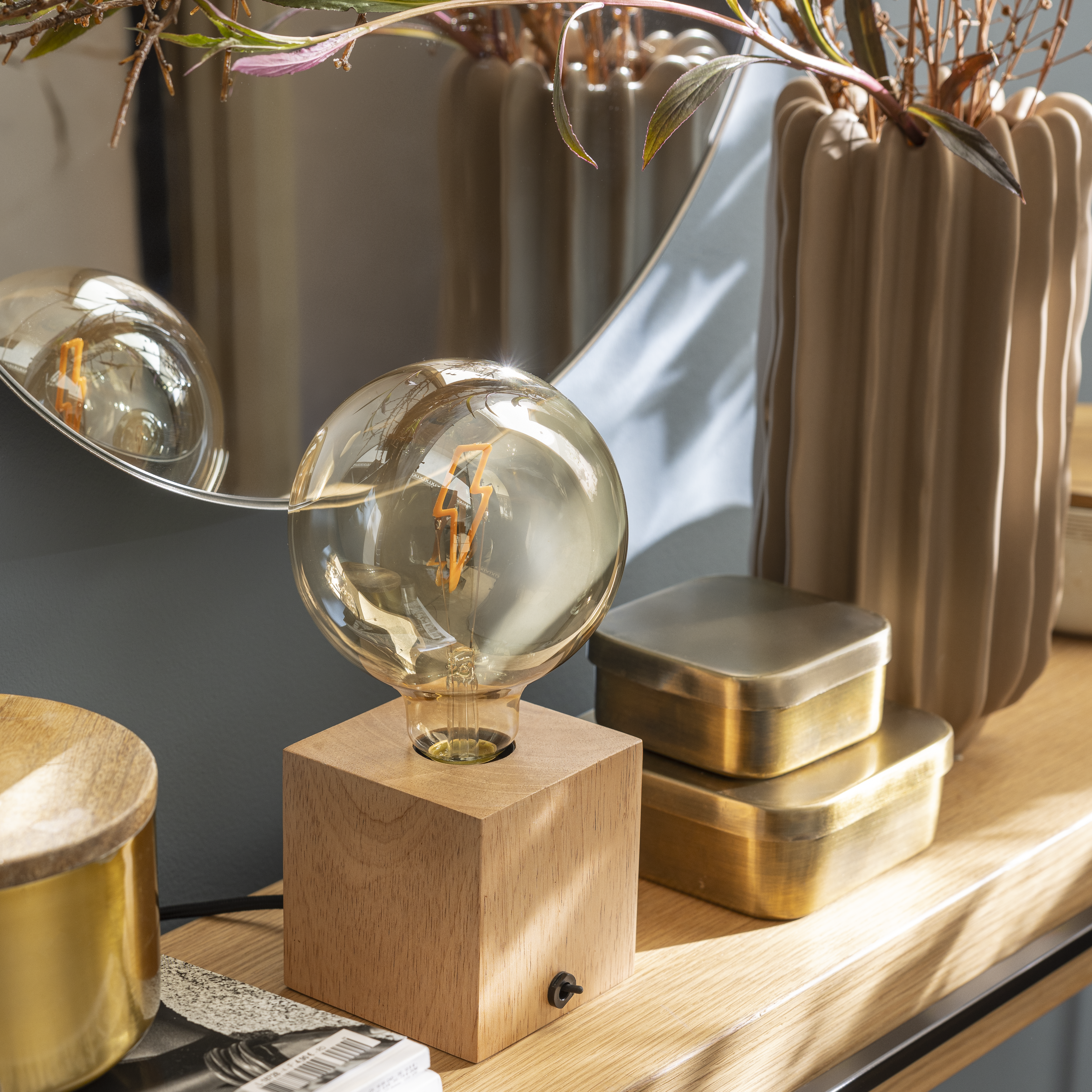 Lâmpada led filamentos Flash E27 136lm 1800k Lexman - 3