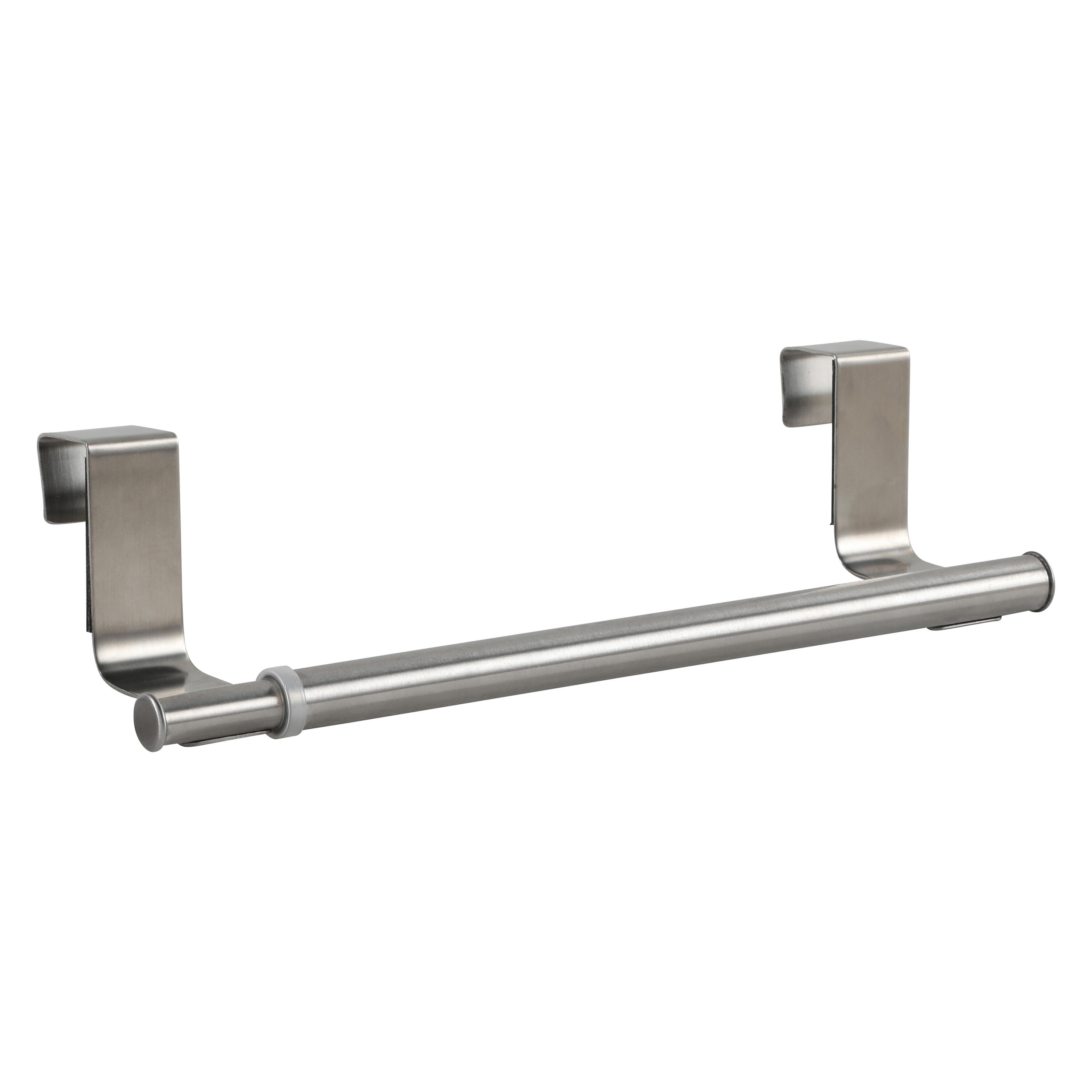Barre porte-torchon inox argenté extensible DELINIA l.22.5cm - 4