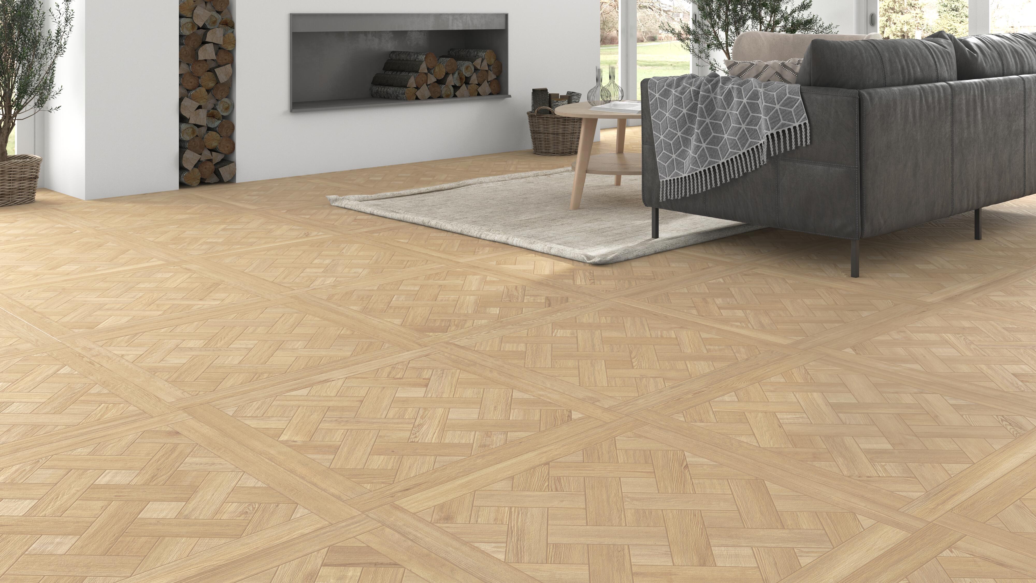 Piastrella da pavimento e rivestimento interno in gres porcellanato 79.8 x 79.8 cm rettificato smaltato beige opaco Verlaine R9 traffico intenso (pei 4/5) Sp. 9 mm 1.28 mq - 4