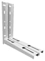 JUEGO 2 SOPORTES SOLDADOS 450MM 90KG - 1