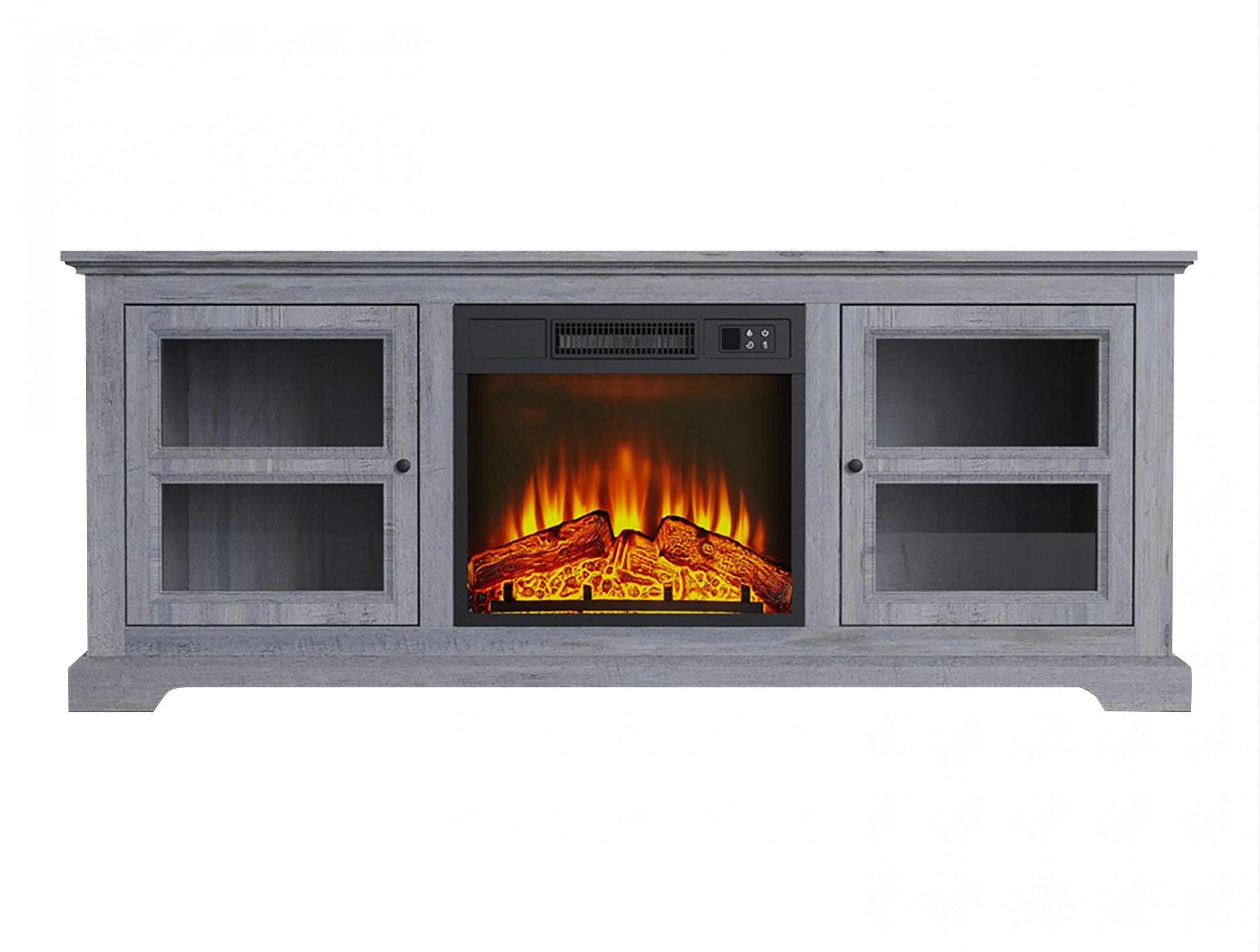 Mueble aparador con chimenea Che-900 - 6