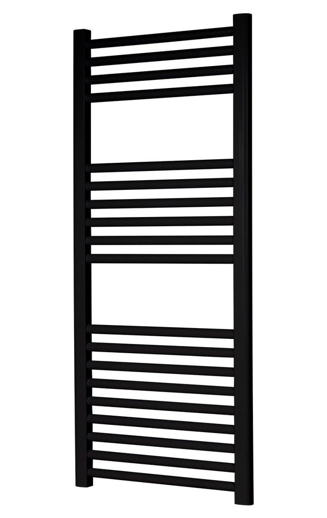 Radiador toallero agua BRITEC Garona 1120/500 negro