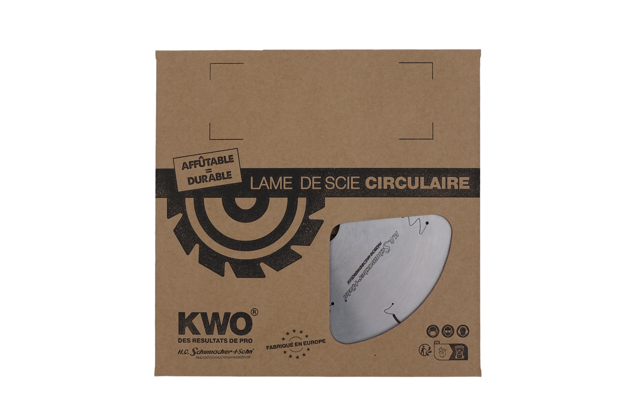 Lame carbure coupe multiusage SCHUMACHER pour scie à onglet - 4