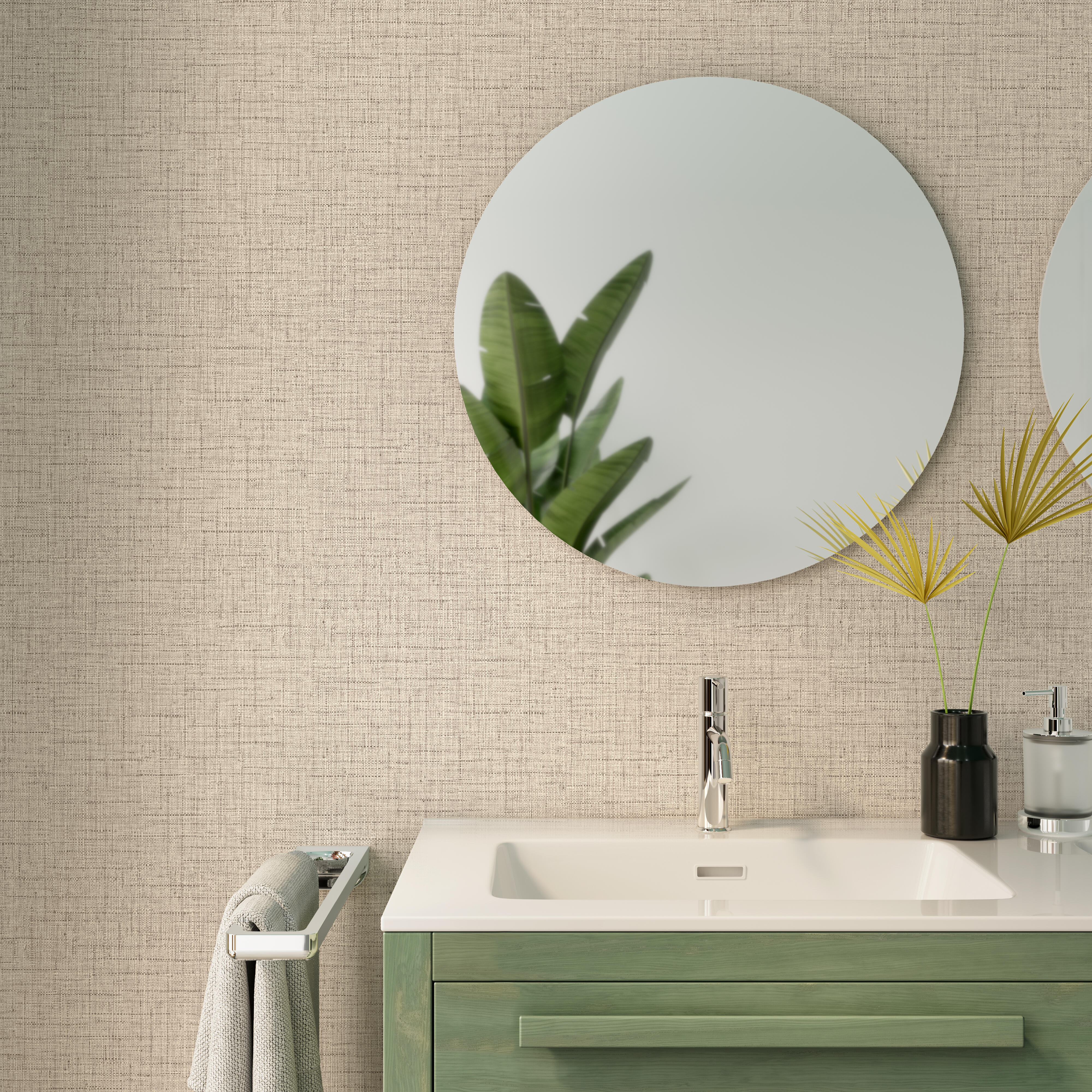 Papel de parede KIRA bege 0.53 x 10.05m INSPIRE - 20