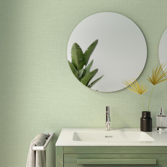 Papel pintado baño
