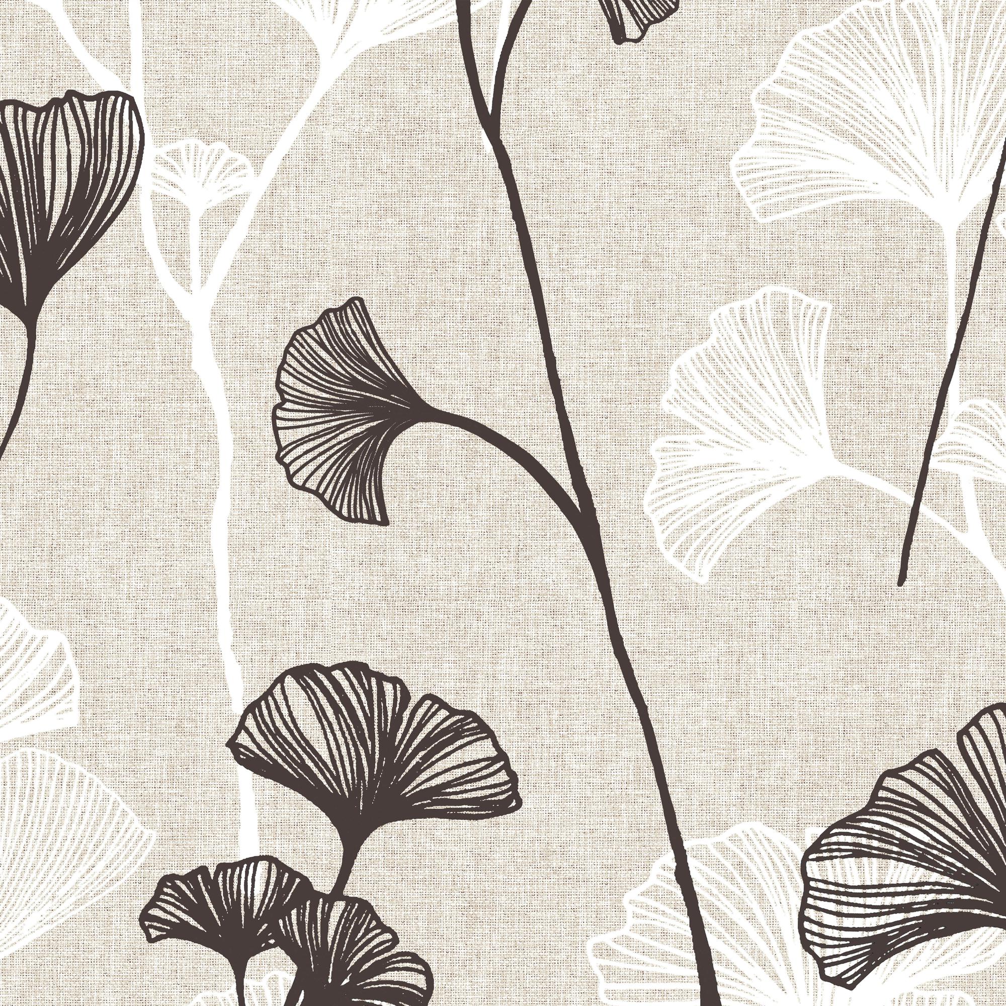 Tela al corte tapicería lino dorset beige ancho 280 cm