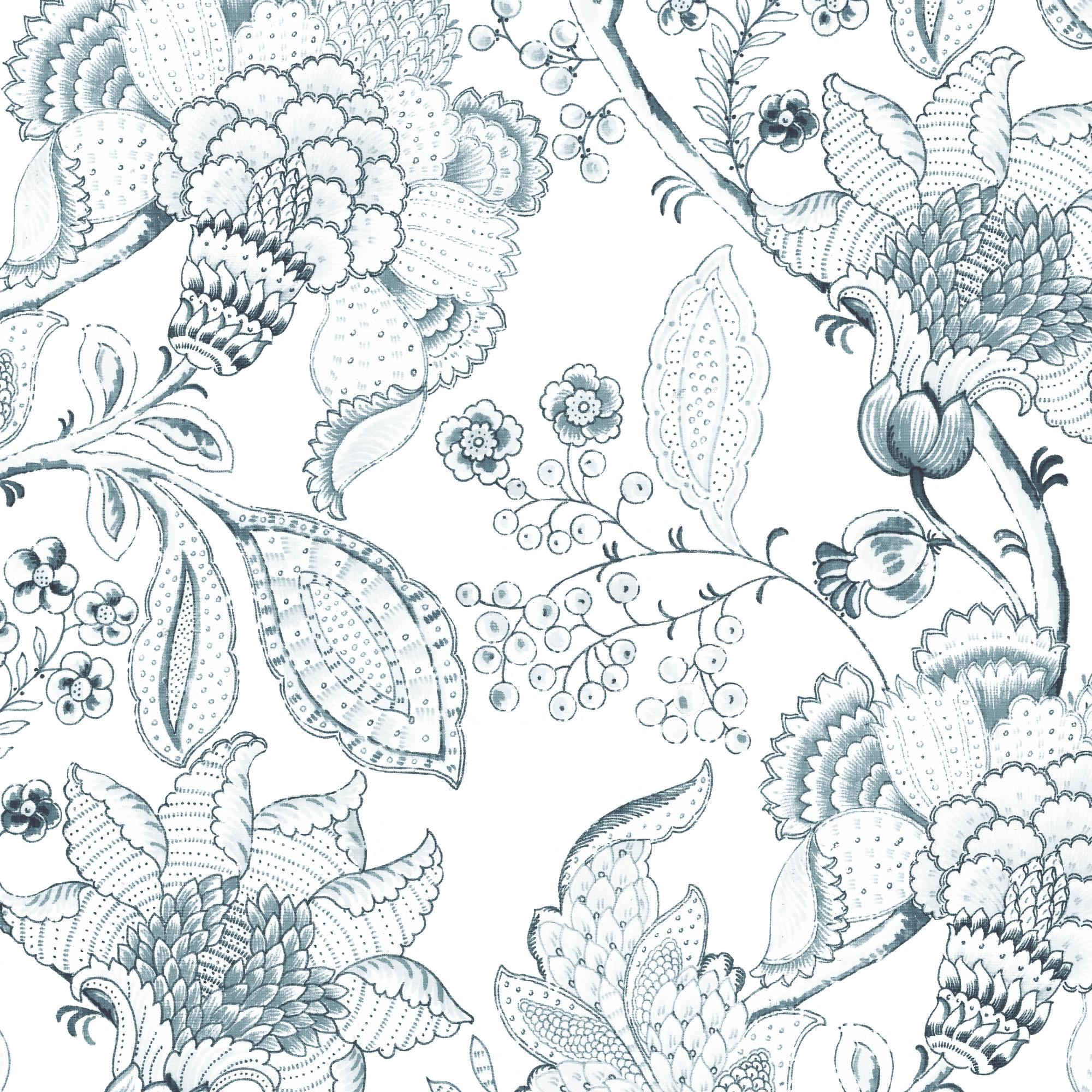 Tela al corte tapicería lino marylbone turquesa ancho 280 cm