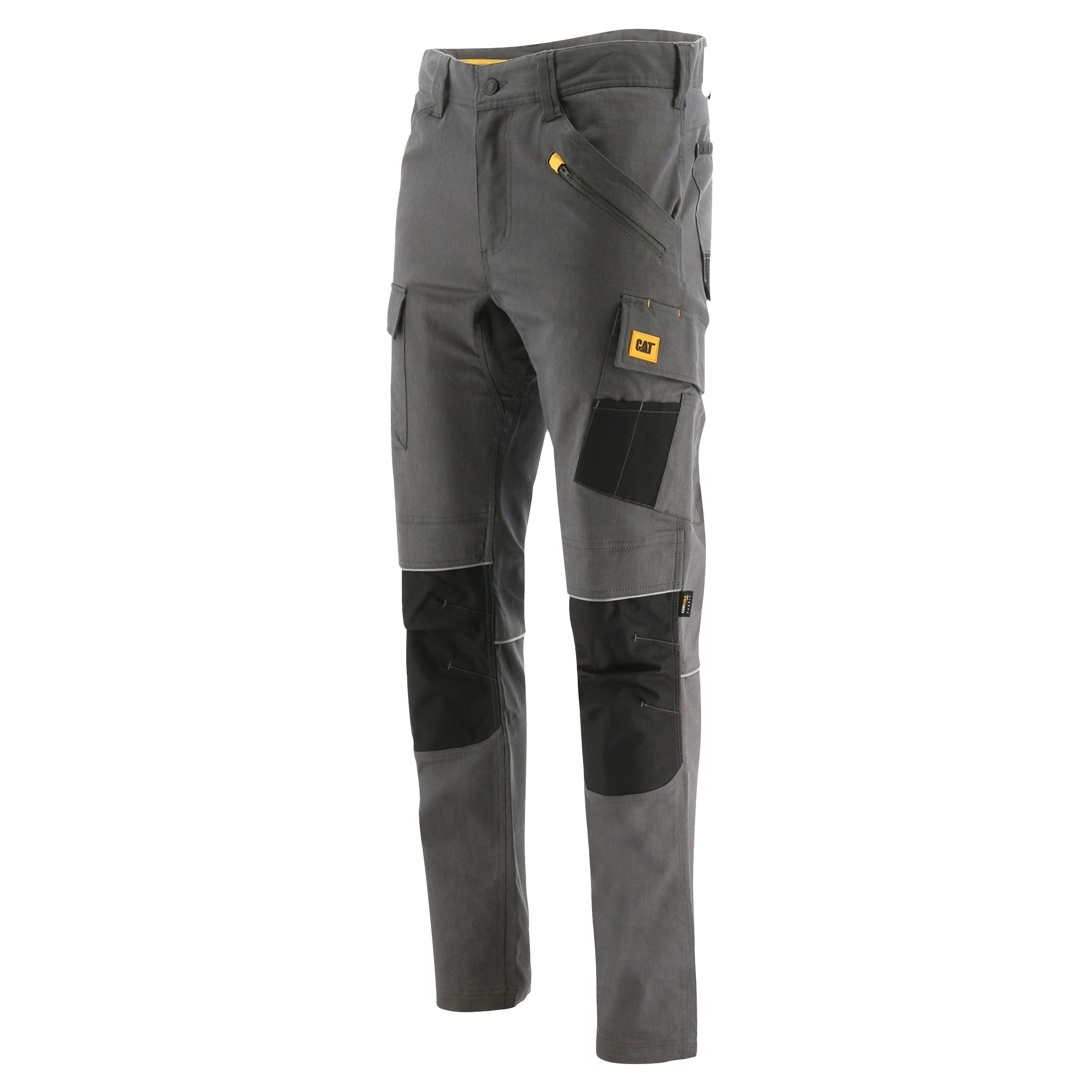 Pantalon de trabajo CATERPILLAR Trades gris T 44 Leroy Merlin