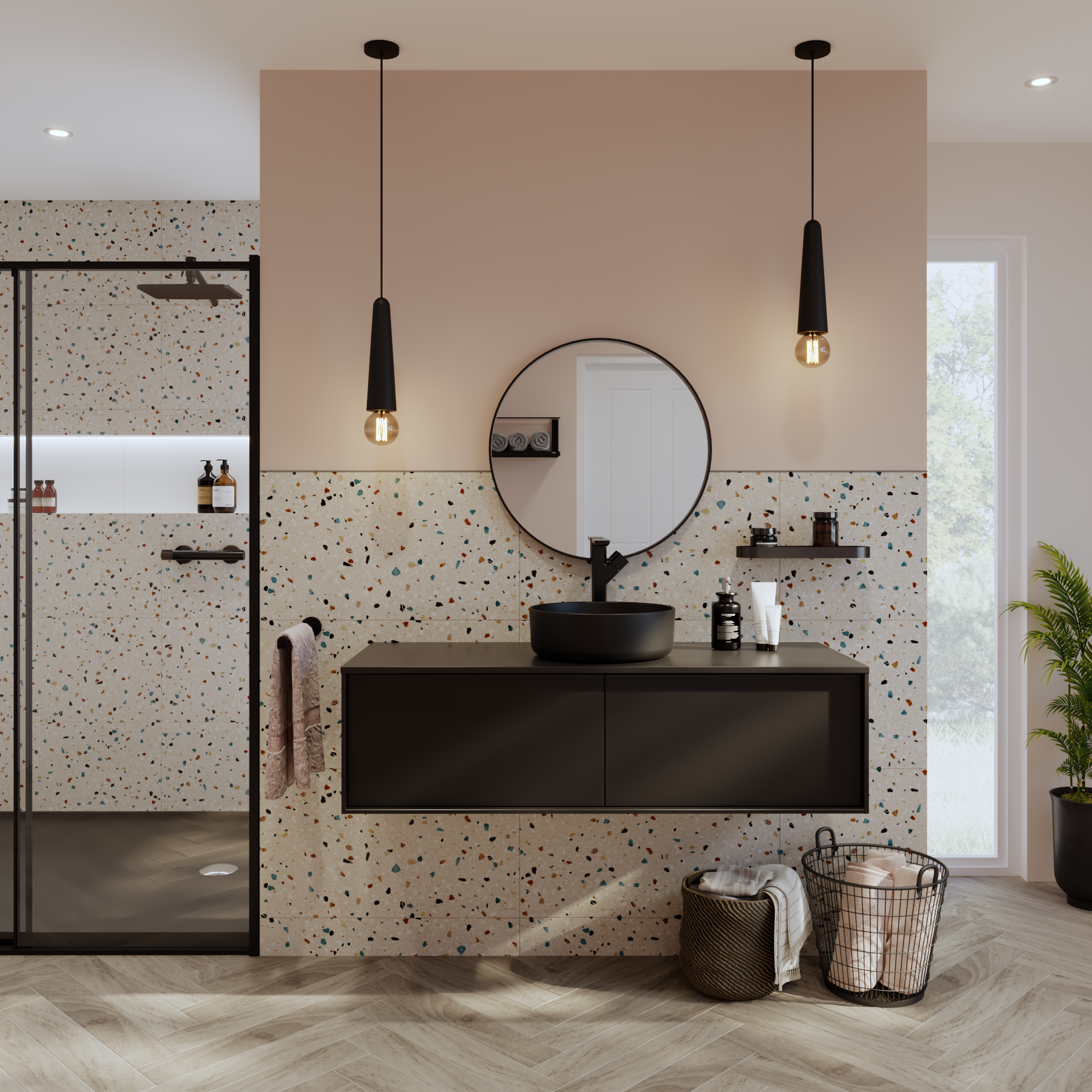 3 spots LED encastré salle de bain Kilia IP65, blanc chaud/neutre, blanc Inspire - 6