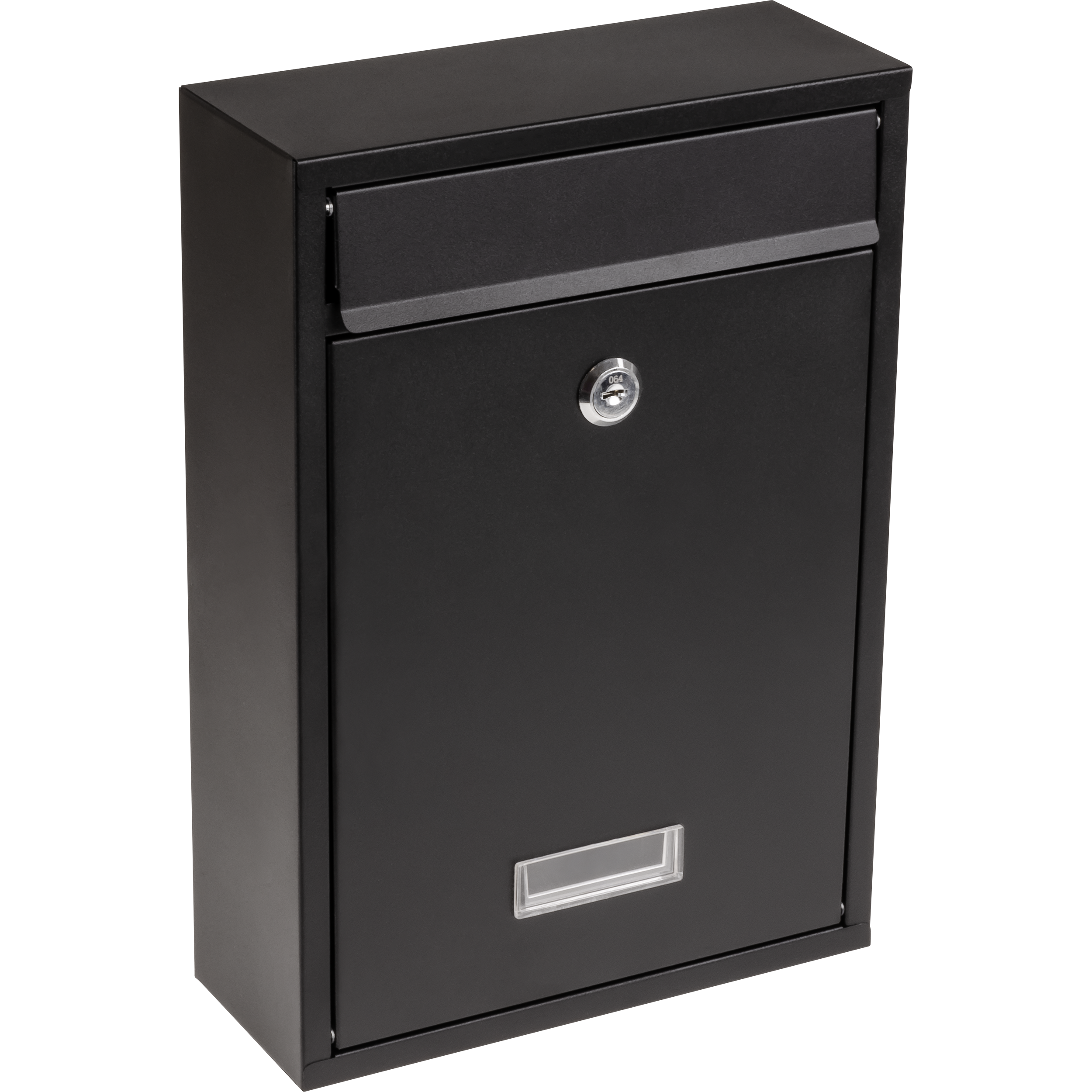 Skrzynka na listy B5 32x22x9cm czarna Stilo