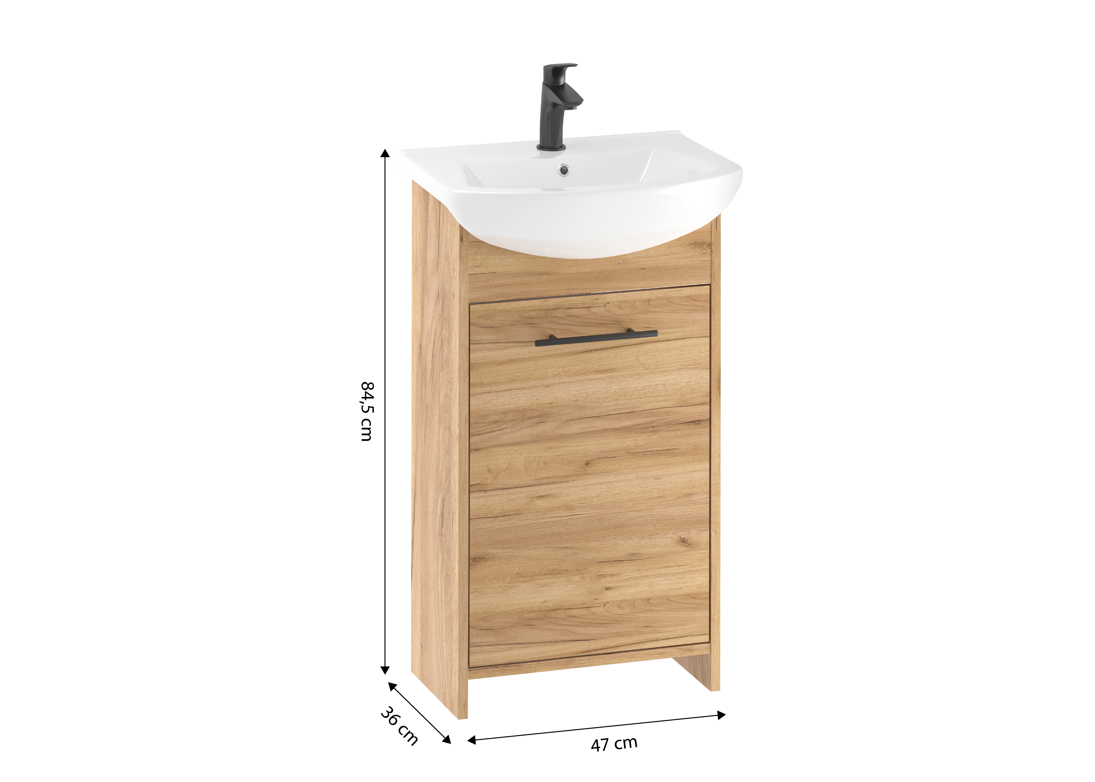 Zestaw szafka z umywalką Fight 47 Sensea - 8