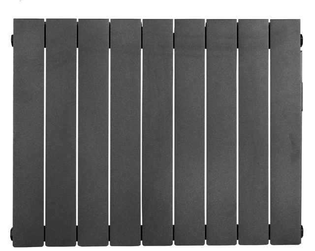 Radiateur électrique connecté inertie sèche 2000W UNIV'R Volupta horizontal gris