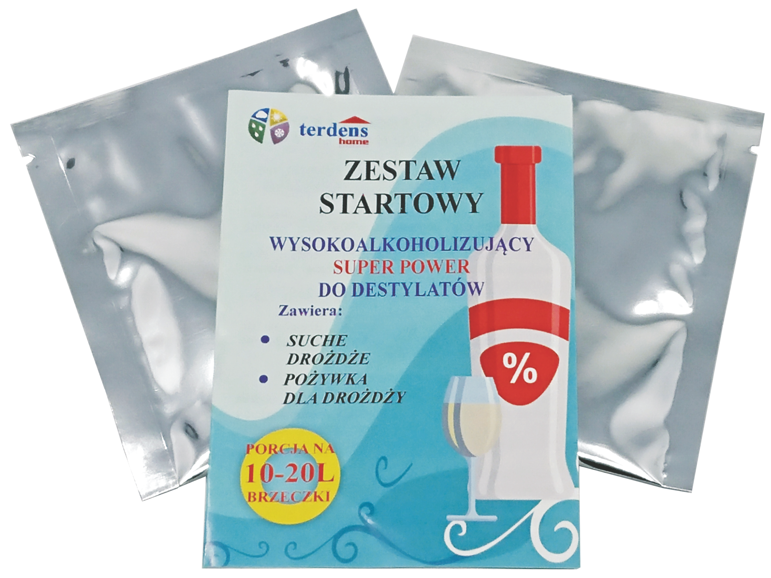 Drożdże pożywka 25g zestaw