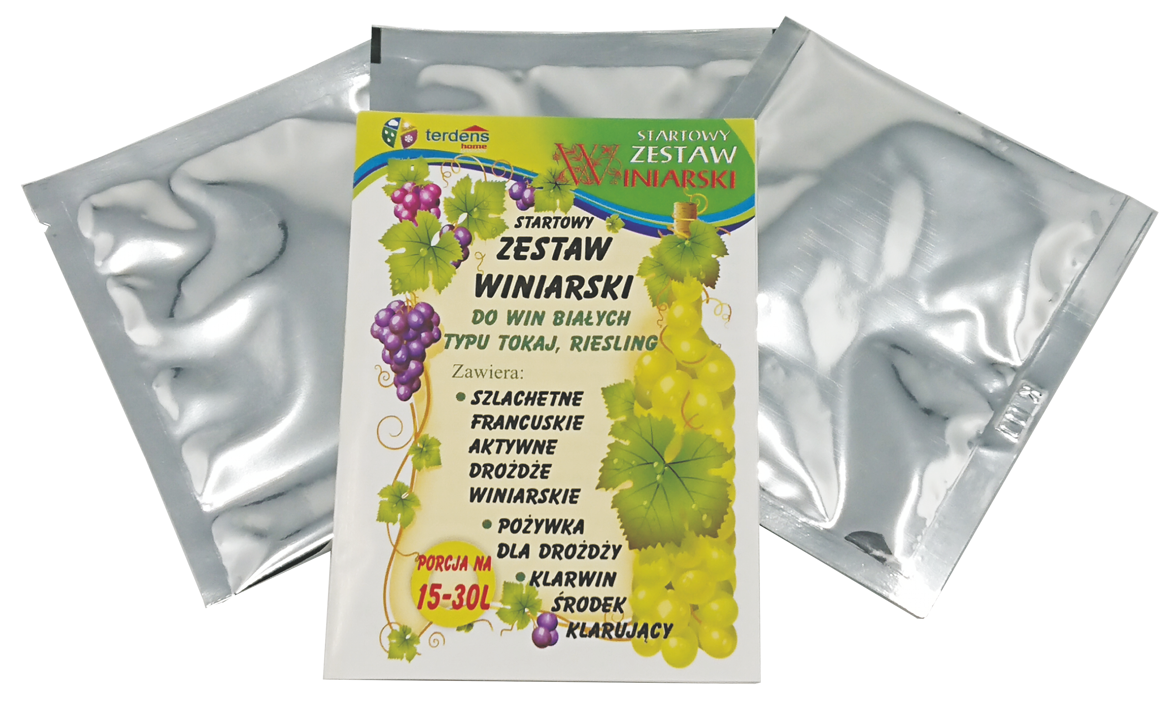 Drożdże pożywka klarowin 25g zestaw