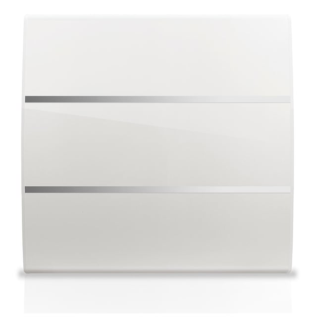 Radiateur électrique connecté céramique 1000 W HJM Evelyn horizontal blanc