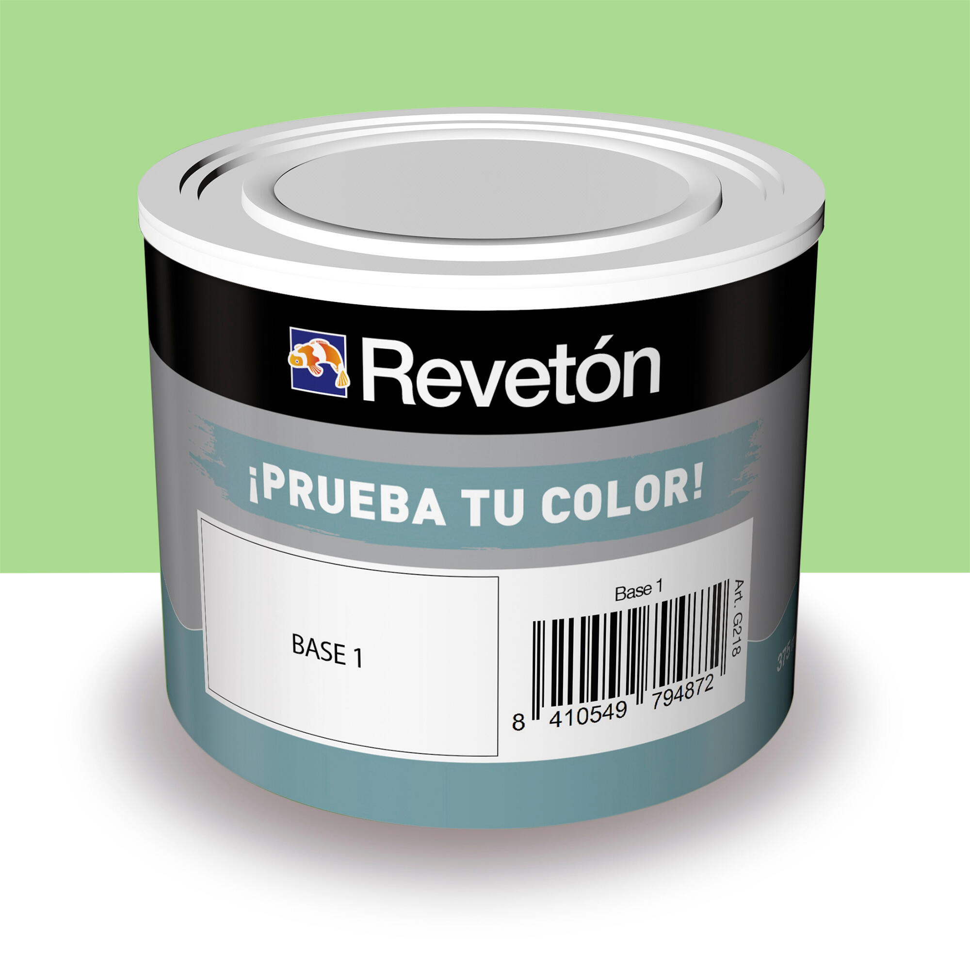 Tester de pintura mate 0.375l 1040-g30y verde menta luminoso