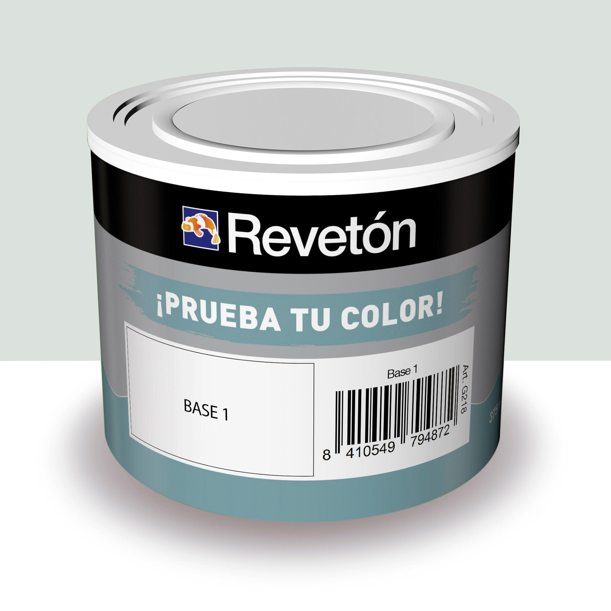 Tester de pintura mate 0.375l 1500-n gris plata muy luminoso