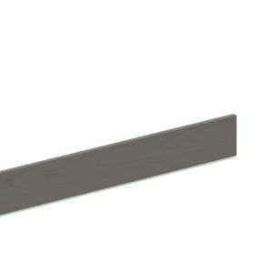 Plinthe de cuisine Boston, gris, H.10 cm x L.2.4 m x Ep.13 mm DELINIA ID