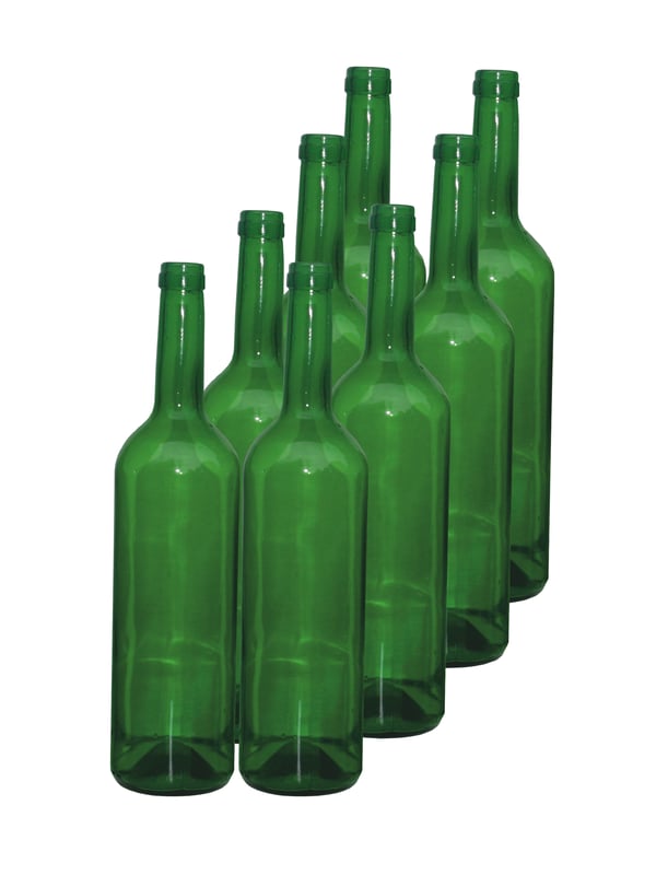 Butelka na wino 0.75l 8szt.
