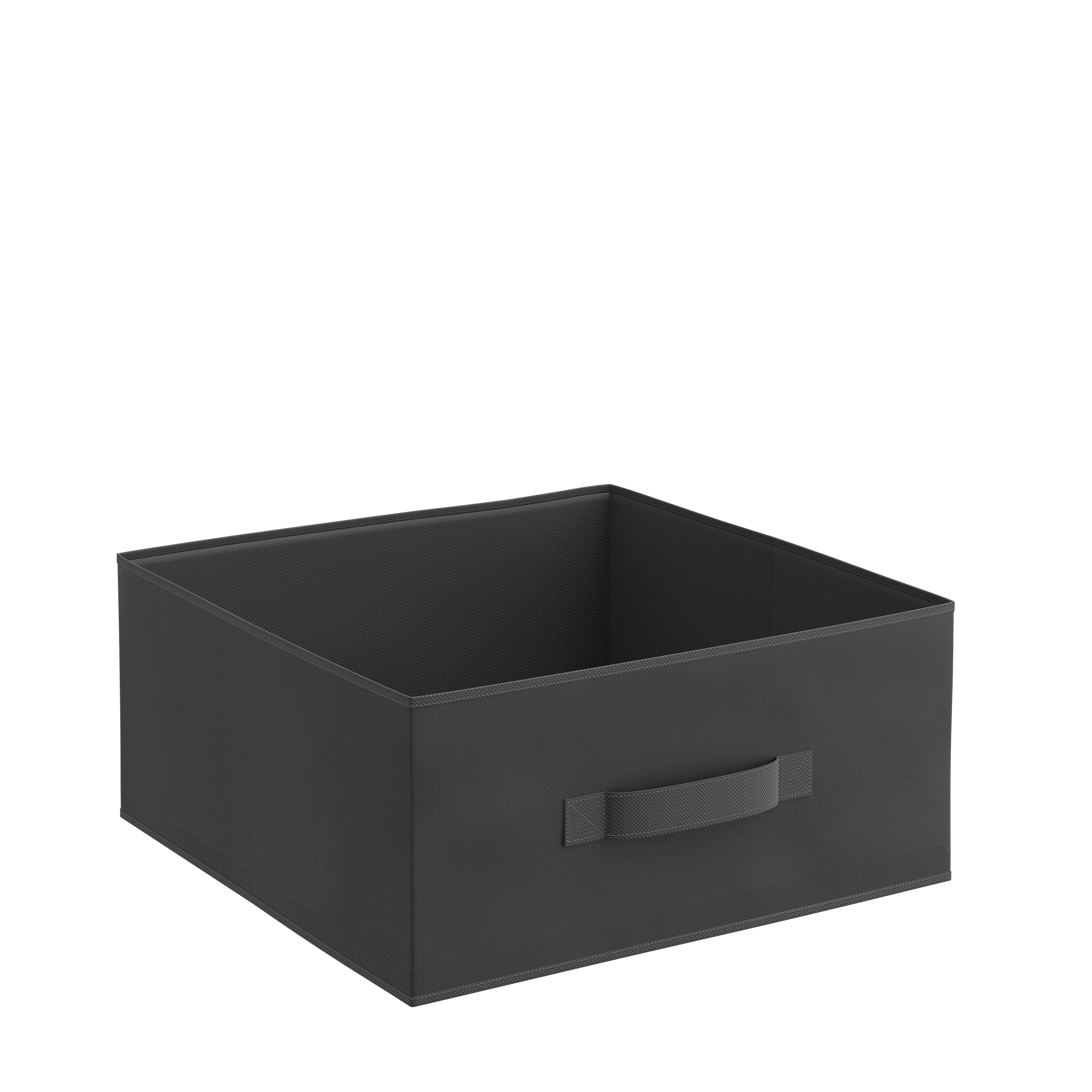 Cesto M Kub spaceo 31X31X14CM preto - 2