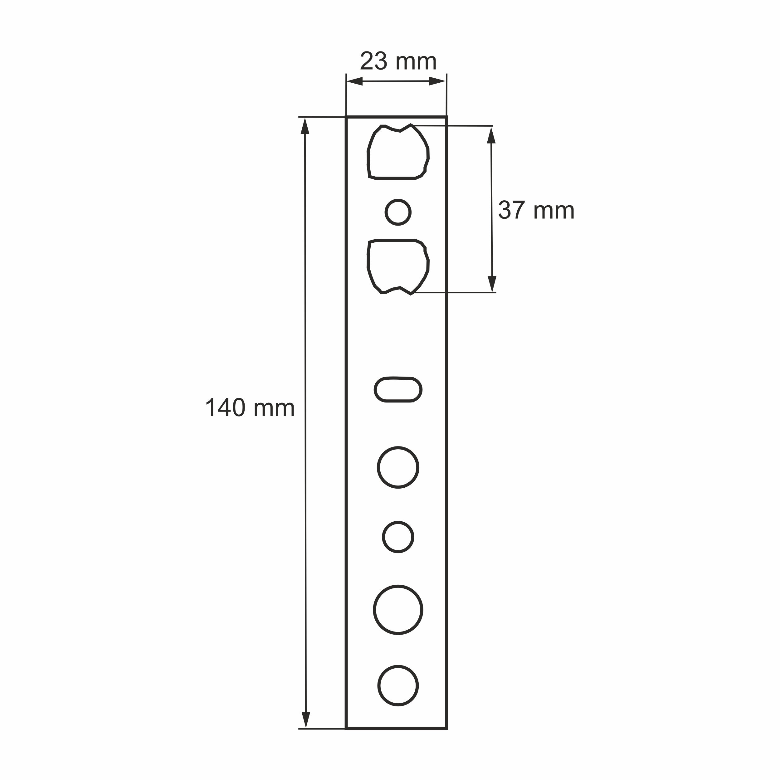Kotwy do montażu okien 140 mm 6 sztuk - 2