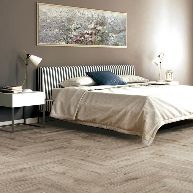 Leroymerlin Piastrella da pavimento e rivestimento interno WOOD in gres porcellanato opaco 62 x 17cm Sp. 8 mm traffico intenso (pei 4/5) R9