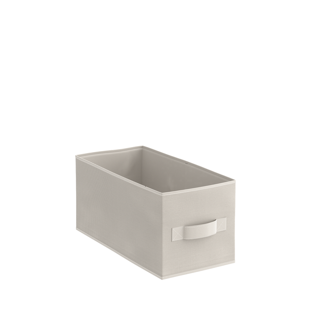 Cesto S bege trench nº6 14x14x31 cm Spaceo Kub