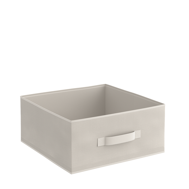 Cesto M bege trench nº6 14x31x31 cm Spaceo Kub