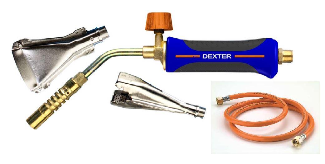Kit chalumeau avec 3 accessoires monogaz DEXTER 1217tkitsdx - 5