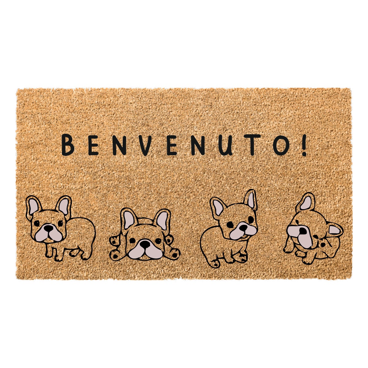 Zerbino Italo premium in cocco, beige, L 70 x L 40 cm - 10