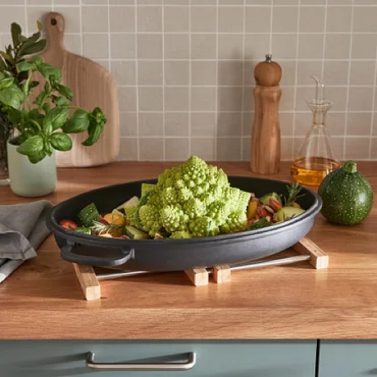 Base Extensível em bambu 23x20x2 cm - 8