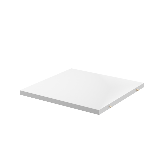 Ripiano per interno mobile in truciolare Kub SPACEO L 32.7 x P 31.5 Sp 16 mm Bianco