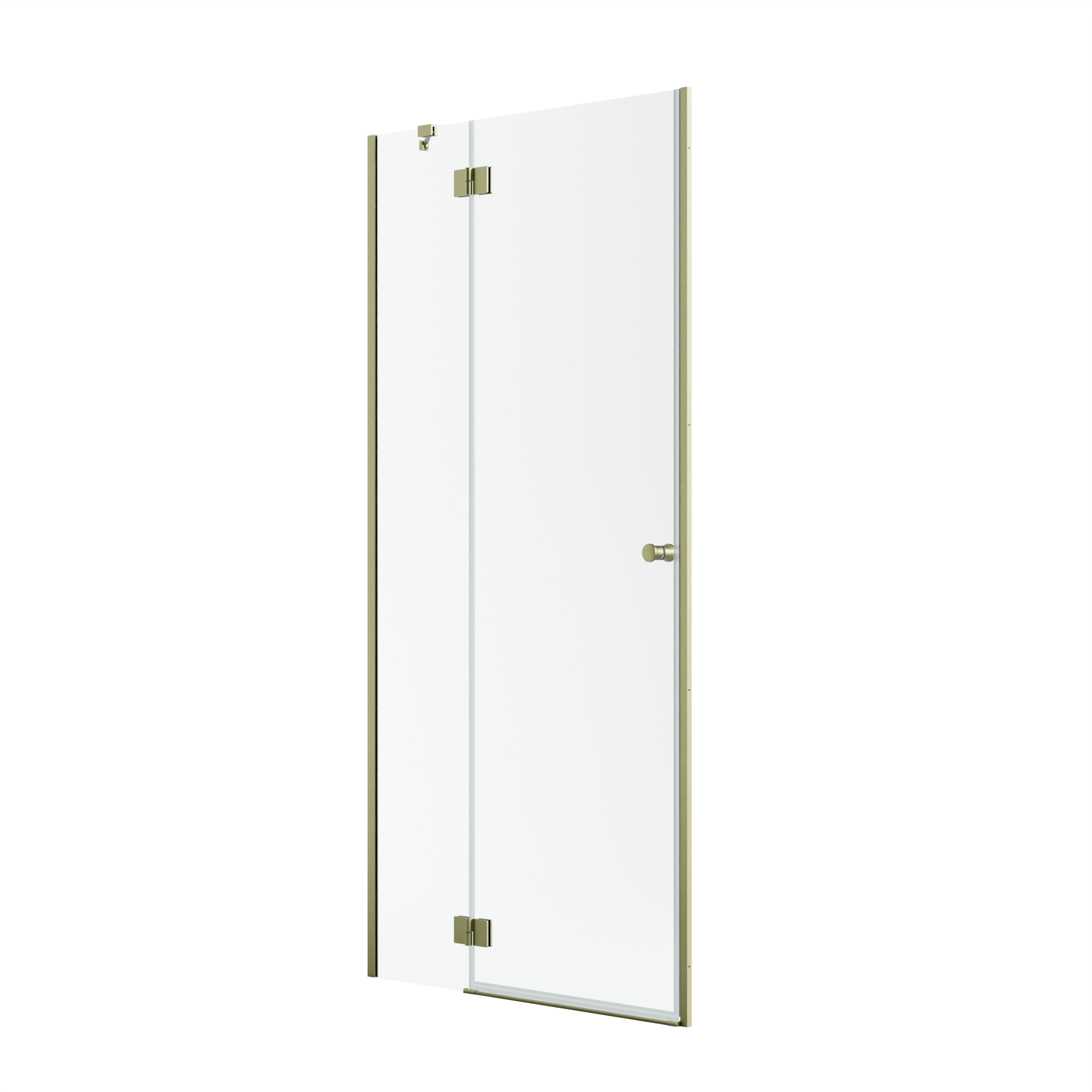 Drzwi prysznicowe uchylne Valence Lewe 120 x 195 Iridum
