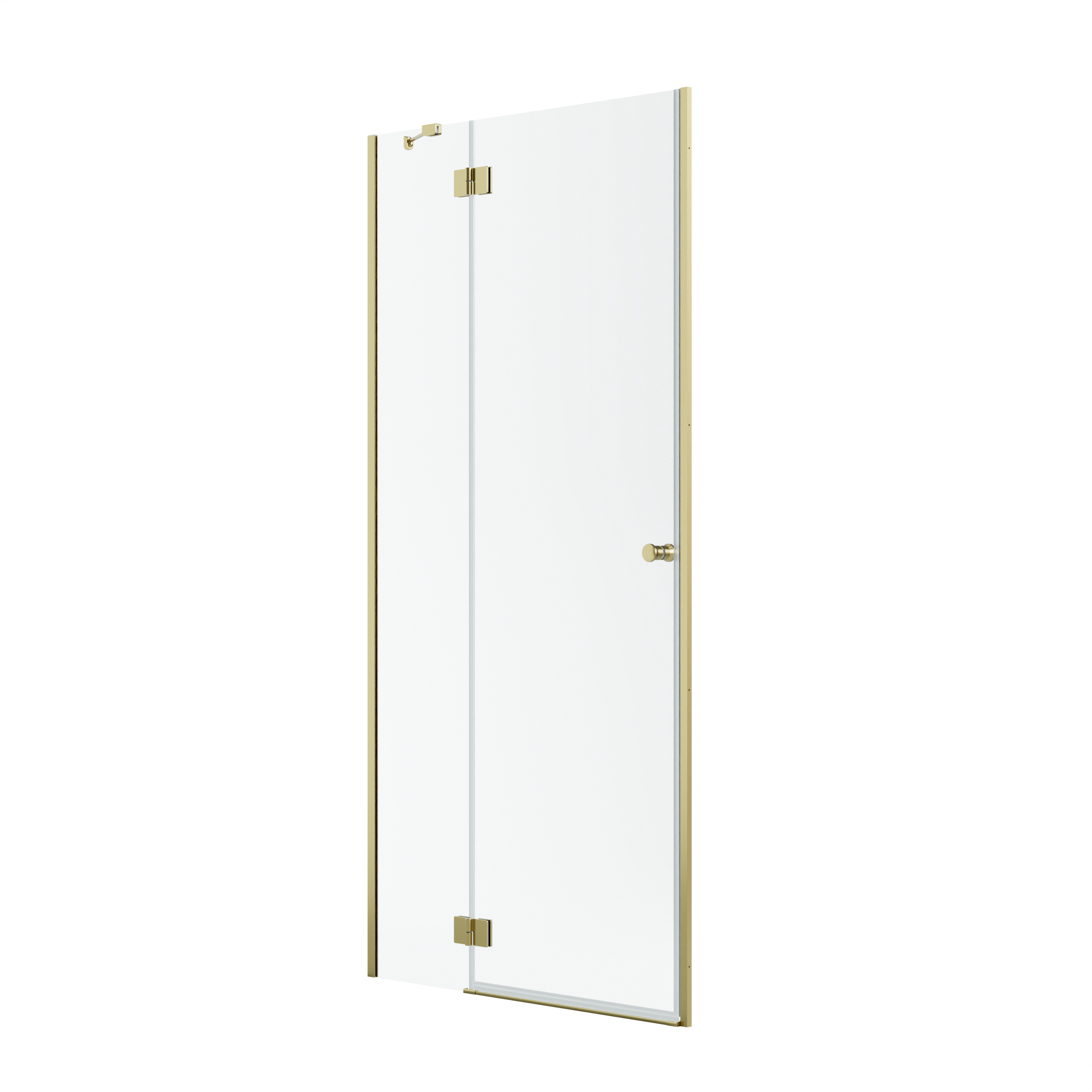 Drzwi prysznicowe uchylne Valence Lewe 120 x 195 Iridum