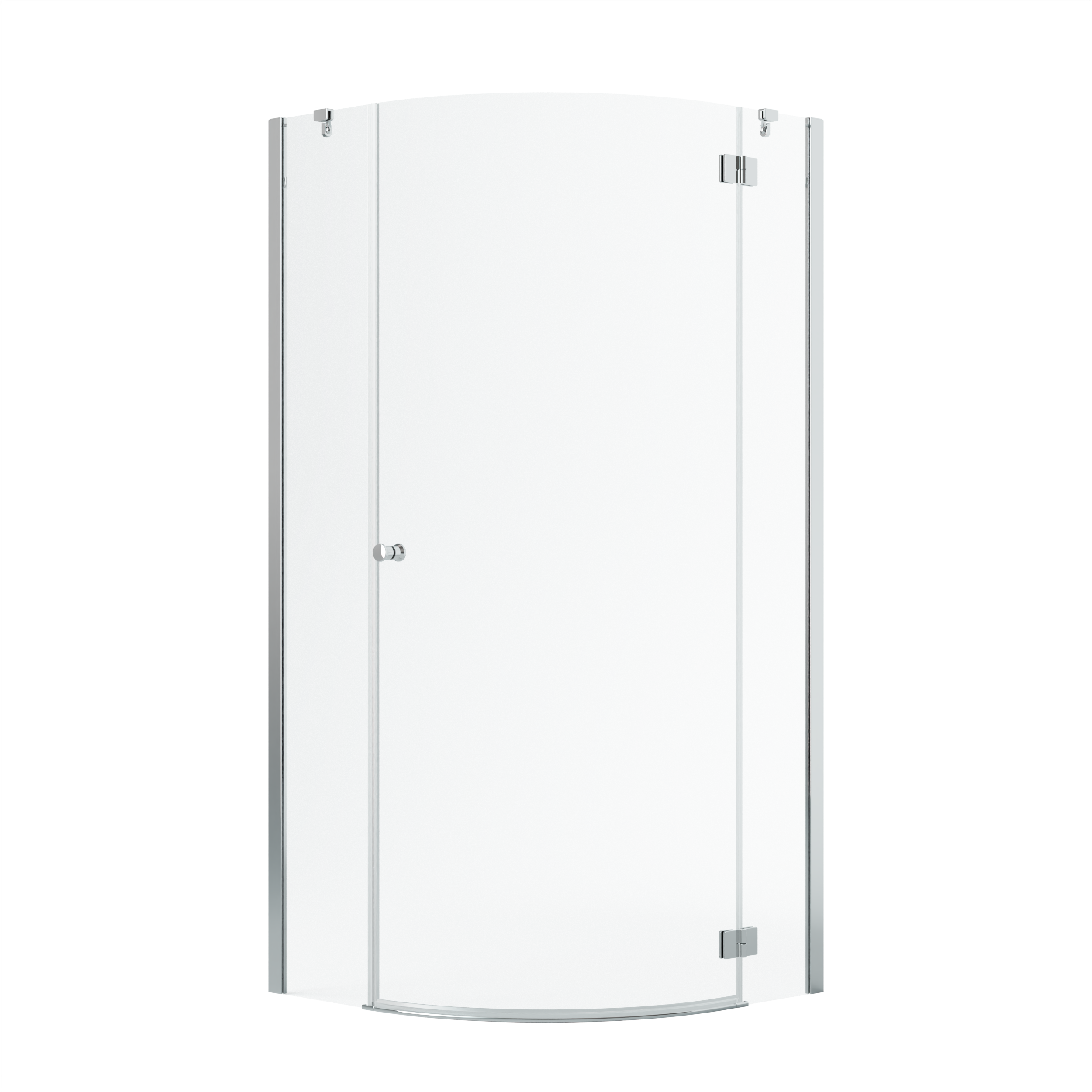 Kabina prysznicowa uchylna 90 x 90 Valence Prawa Iridum