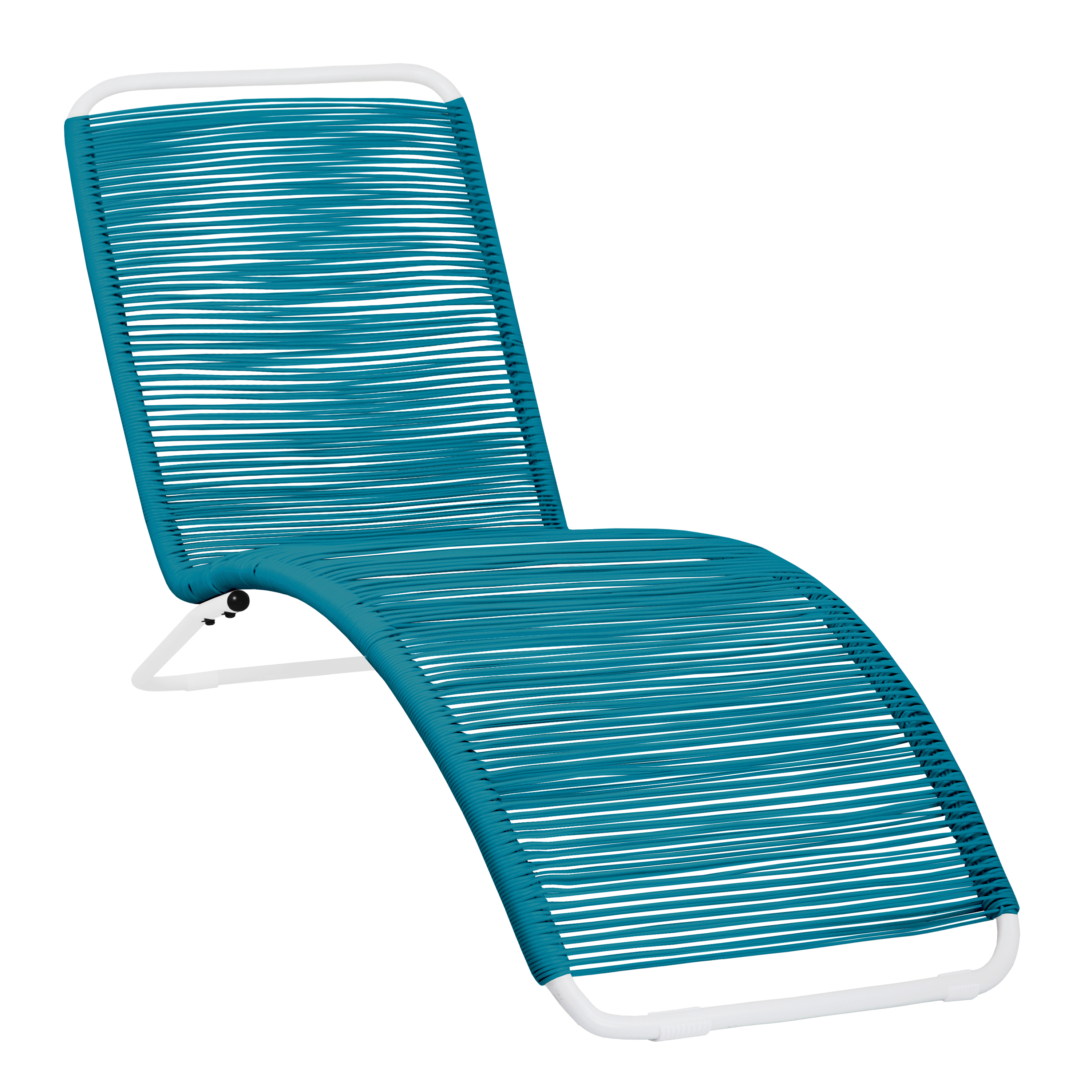 Leżak ogrodowy Iswing Acapulco turkusowy