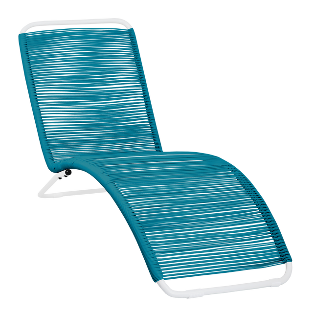 Leżak ogrodowy Iswing Acapulco turkusowy