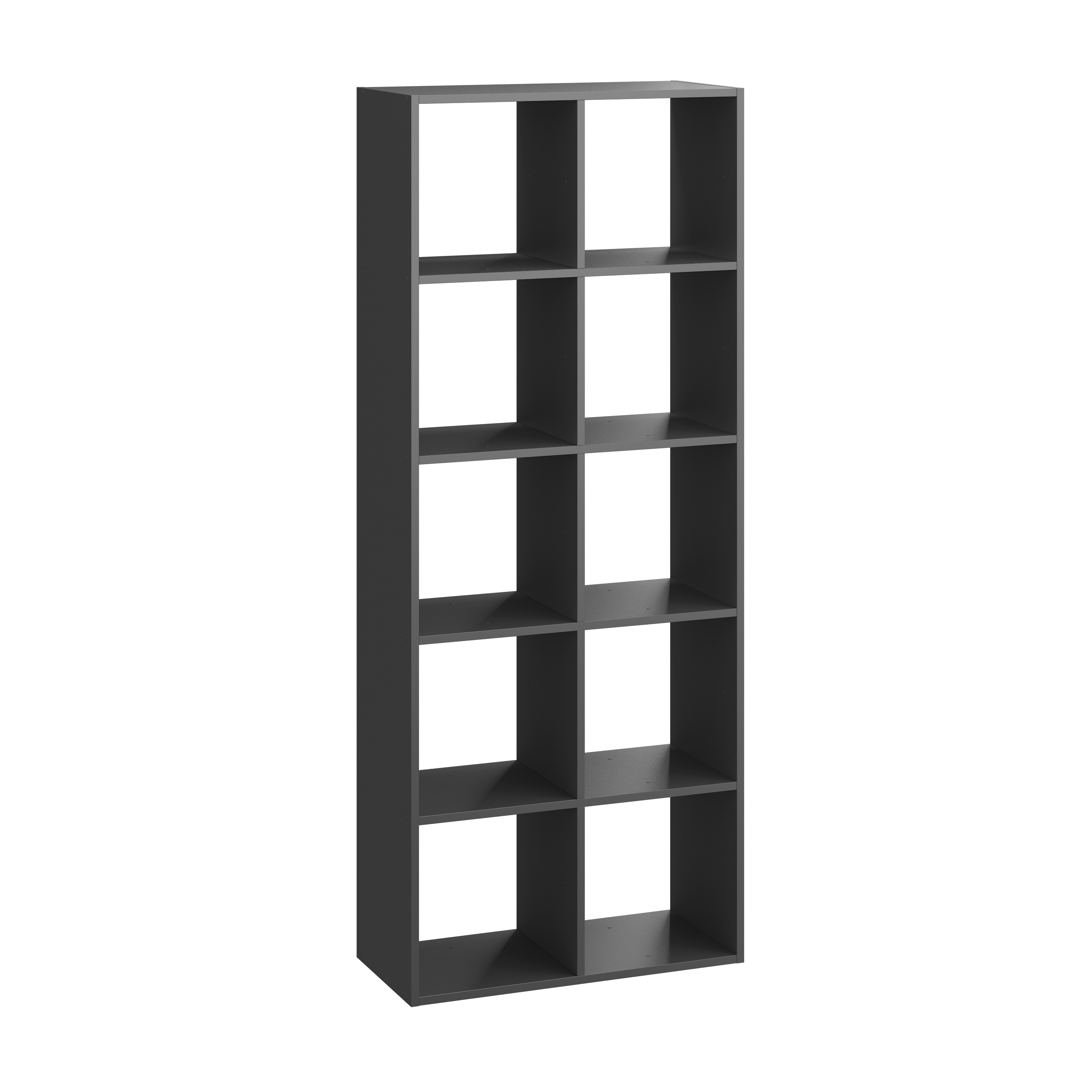 Estantería spaceo kub 10 cubos gris 173.6x70x31.7cm