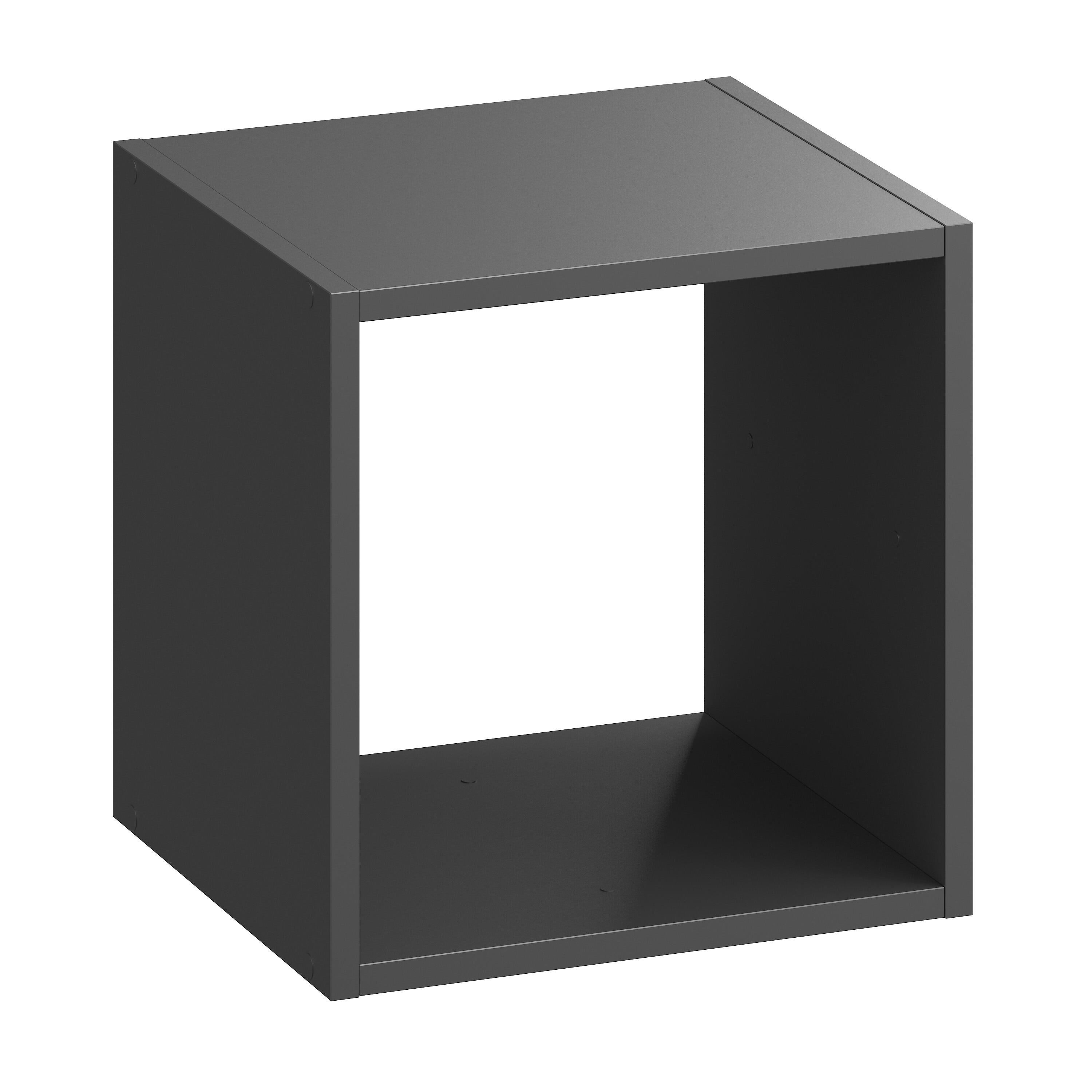 Estantería spaceo kub 1 cubo gris 36x36x31.7cm