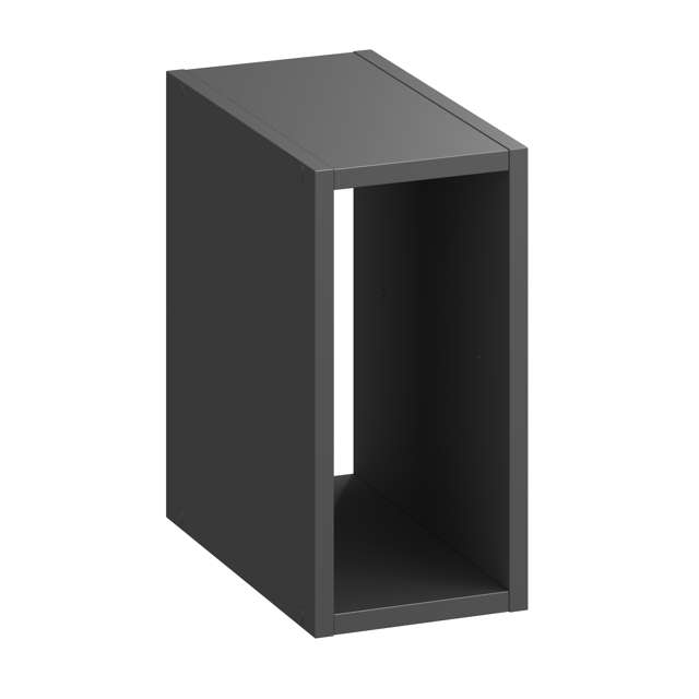 Etagère SPACEO Kub gris, H.36.1 x L.18 cm x P.31.7 cm