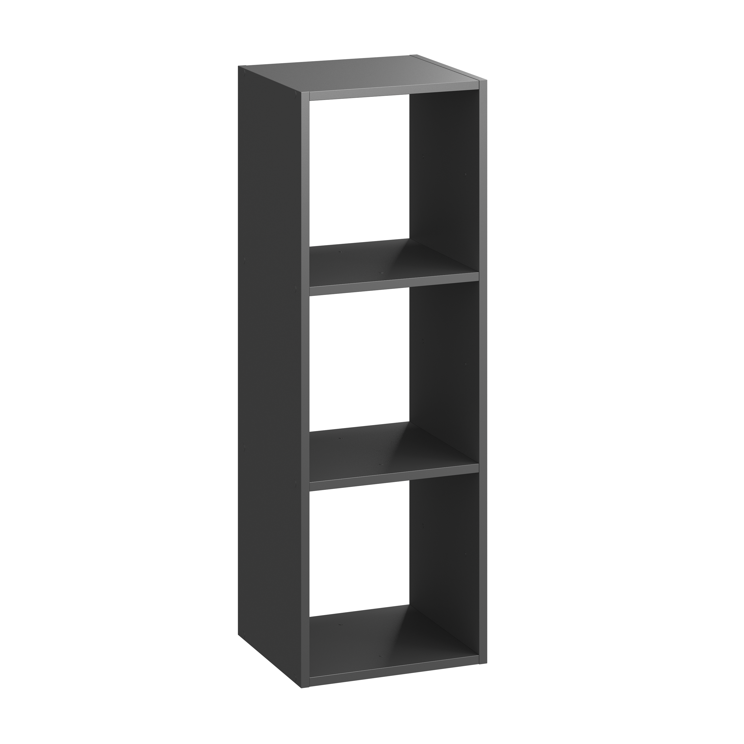 Estantería spaceo kub 3 cubos gris 104.8x36x31.7cm