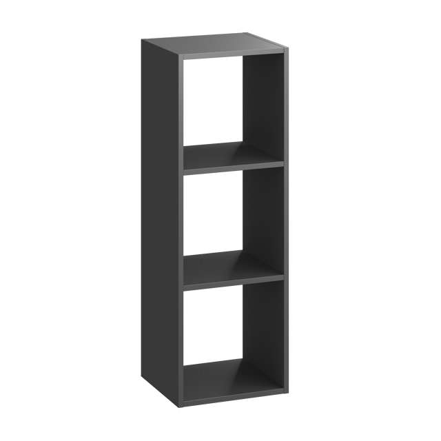 Etagère SPACEO Kub gris H.104.9 x L.36 cm x P.31.7 cm