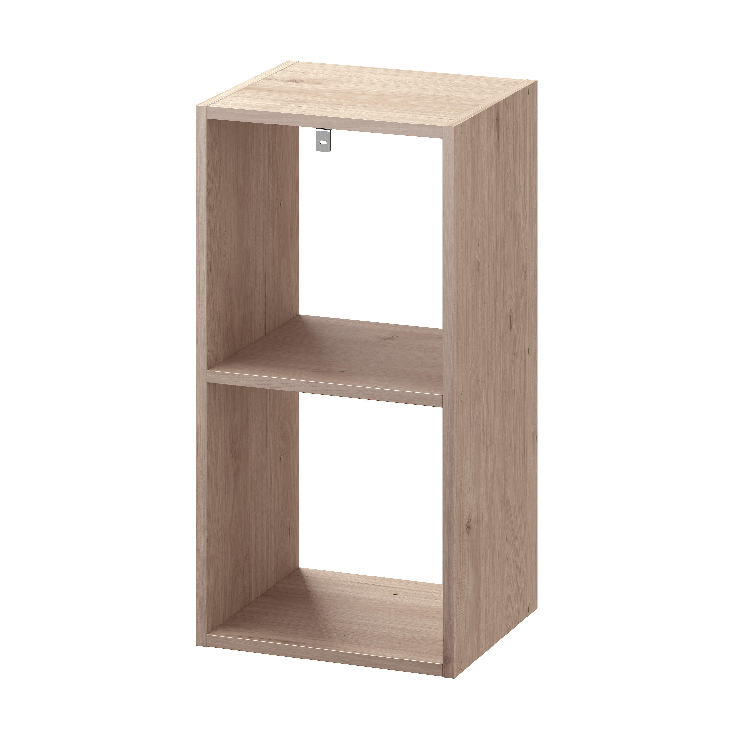 Mensola a muro 2 cubi Kub SPACEO rettangolare in truciolare L 36 x P 31.7 cm rovere - 17