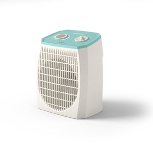 Radiateur Soufflant Drexon 2000W Blanc - Ventilation Froide, Sécurité Basculment