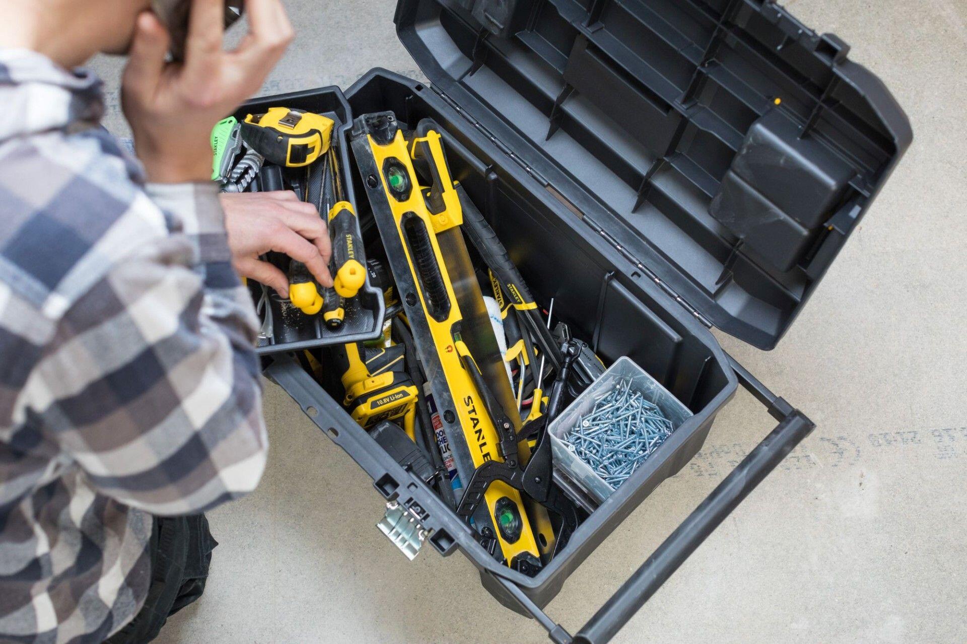 Mala para ferramentas com rodas 50 L Stanley Essential STST1-80150 - 7