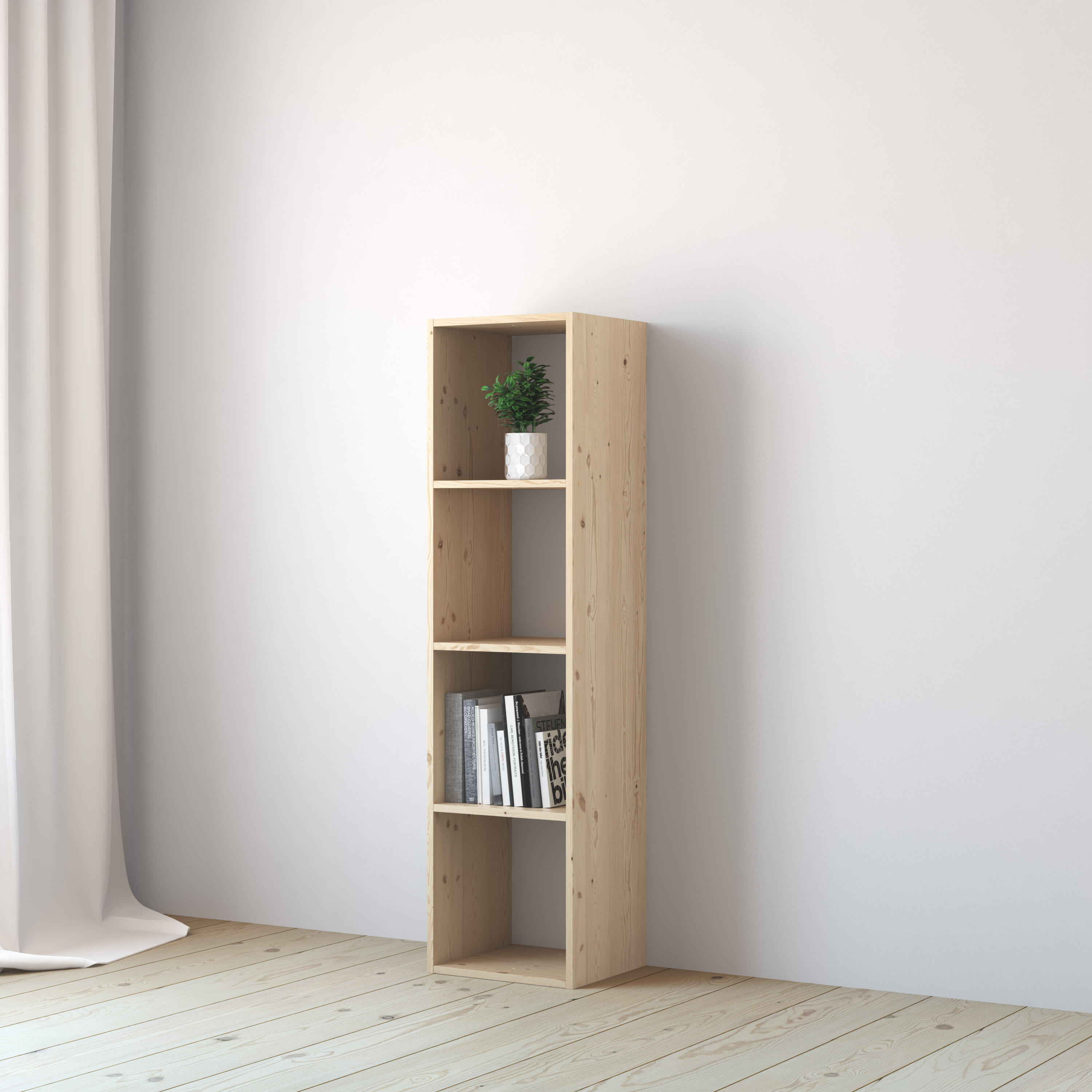 Etagère SPACEO Kub pin H.139.3 x L.36 cm x P.31.7 cm - 3