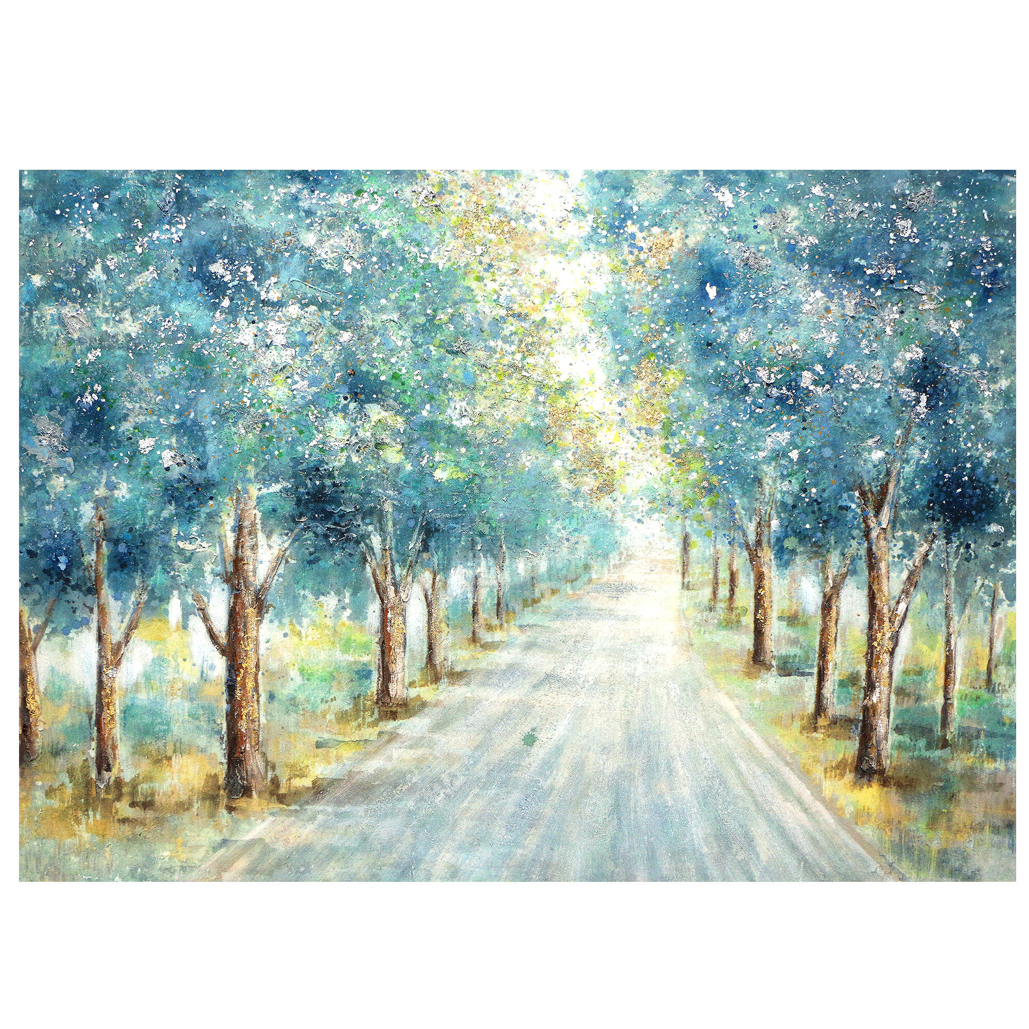 Canva decorativa árboles 80x120 cm