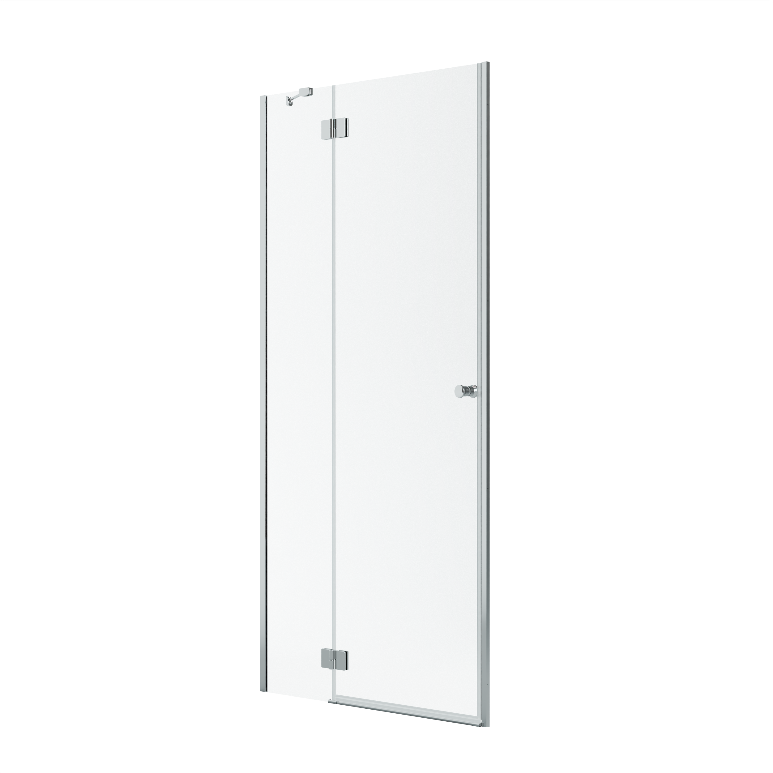 Drzwi prysznicowe Valence Lewe 80 x 195 Iridium