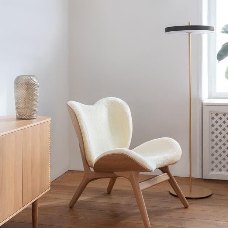 Lampadaire Asteria avec variateur, acier, gris, H.150 cm - 2