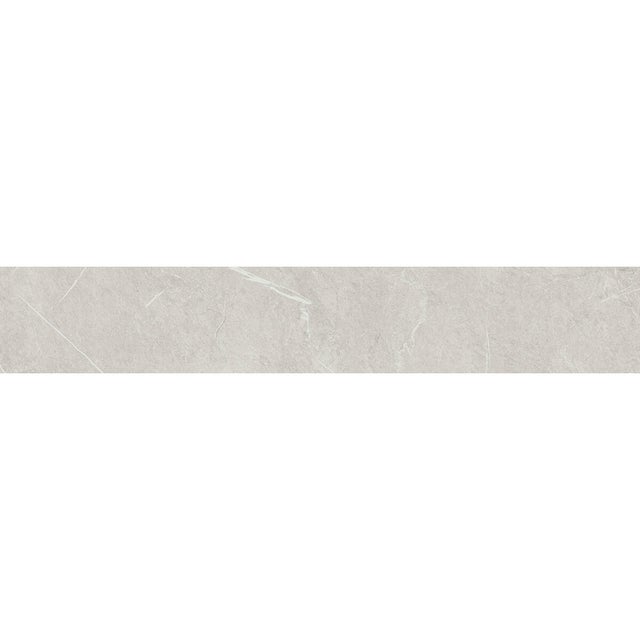 Piastrella battiscopa ROD ETERNAL PEARL PULIDO 10X60 in ceramica pearl lucido L 60 x H 10 cm x Sp 9 mm confezione da 9 ml